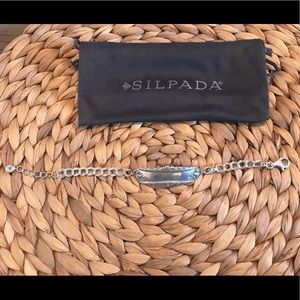 Silpada, Make Your Mark Bracelet, sterling silver